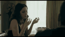 Ana De Armas Finger Licking Good GIF - Ana De Armas Finger Licking Good Deep Water Movie GIFs