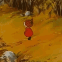 Moomin Girl Walking And Turning Around GIF - Moomin Girl Walking And Turning Around Kogan GIFs