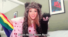 Nyan GIF - Jenna Marbles Nyan Nyan Cat GIFs