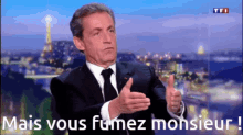Sarkozy Mais Vous Fumez GIF - Sarkozy Mais Vous Fumez Fumez GIFs