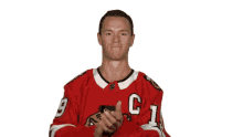 applause clap clapping claps jonathan toews