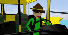 Bus Bus Driver GIF - Bus Bus Driver Cool Driver GIFs