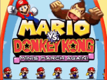 Mario Vs Dk Mario Vs Donkey Kong GIF - Mario Vs Dk Mario Vs Donkey Kong Mario Vs Donkey Kong Series GIFs