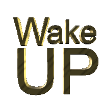 Wake Up Woke Sticker - Wake Up Woke Awake Stickers