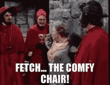 monty python the comfy chair torture spanish inquisition confess