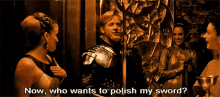 polish my sword fandral josh dallas innuendo double entendre polish my sword fandral josh dallas innuendo double entendre