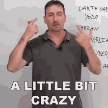 A Little Bit Crazy Adam GIF - A Little Bit Crazy Adam Engvid GIFs