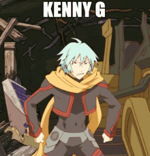 Humanity Has Declined Kenny G Anime GIF - Humanity Has Declined Kenny G Anime Jinrui Wa Suitai Shimashita GIFs
