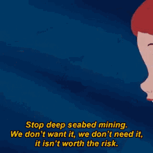 stop deep seabed mining little mermaid ariel sebastian defendthedeep