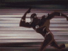 Super Speed Punch - Justice League GIF - Justice League Flash Brainiac GIFs