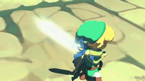 Zelda Link GIF - Zelda Link Sword - Discover & Share GIFs
