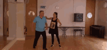 ed balls katya jones dance practice partner dancing
