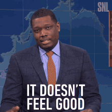 It Doesnt Feel Good Michael Che GIF - It Doesnt Feel Good Michael Che Saturday Night Live GIFs