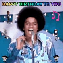 Happy Birthday To You Michael Jackson Happy Birthday GIF - Happy Birthday To You Michael Jackson Happy Birthday Jacksons GIFs