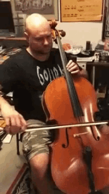 playing double bass double bass music