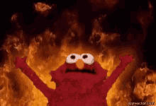 Elmo Hell GIF - Elmo Hell Brimstone GIFs