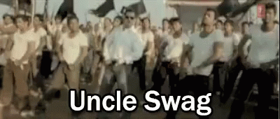 Uncle Swag GIF - Bollywood Dance Squad GIFs