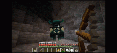 Warden Warden Minecraft Gif Warden Warden Minecraft Caves And Cliffs Update Discover Share Gifs