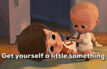 The Boss Baby Get Yourself Something GIF - The Boss Baby Get Yourself Something Money GIFs
