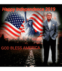 John Alite Happy Independence Day GIF - John Alite Happy Independence Day God Bless America GIFs
