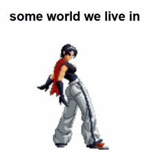 May Lee Some World We Live In GIF - May Lee Some World We Live In Kof2001 GIFs
