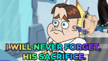 Johnny Test Bling Bling Boy GIF - Johnny Test Bling Bling Boy I Will Never Forget His Sacrifice GIFs