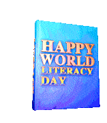 Happy World Literacy Day Celebrate Sticker - Happy World Literacy Day Happy World Stickers