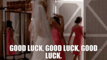 Glee Brittany Pierce GIF - Glee Brittany Pierce Good Luck Good Luck Good Luck GIFs