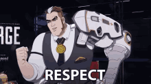 Respect James Mccormick GIF - Respect James Mccormick The Forge GIFs