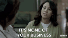 Its None Of Your Business Mind Your Business GIF - Its None Of Your Business Mind Your Business Not Your Problem GIFs