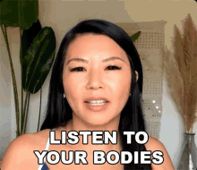 Listen To Your Bodies Tinger Hseih GIF - Listen To Your Bodies Tinger Hseih Pay Attention To Your Body GIFs