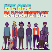 We Are Black History I Am Black History Sticker - We Are Black History I Am  Black History Africanamerican - Discover & Share GIFs