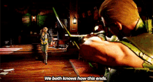 Injustice Black Canary GIF - Injustice Black Canary We Both Know How This Ends GIFs