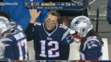 High Five GIF - Tom Brady Patriots High Five GIFs