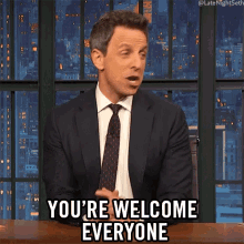 Youre Welcome Everyone No Problem GIF - Youre Welcome Everyone No Problem I Did It For You GIFs
