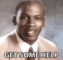 Get Some Help Michael Jordan GIF - Get Some Help Michael Jordan Stumpy GIFs