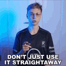 Dont Just Use It Straightaway Marc Robert Lamont GIF - Dont Just Use It Straightaway Marc Robert Lamont Caedrel GIFs