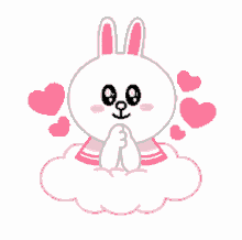 love you crush coney rabbit bear