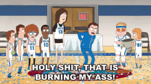 Holy Shit That Is Burning My Ass GIF - Holy Shit That Is Burning My Ass Hoops GIFs