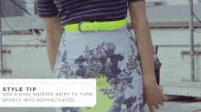 Sporty To Chic GIF - Fashion Skirt Clothes GIFs