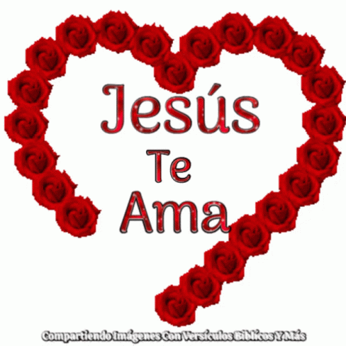 Jesus me ama svg