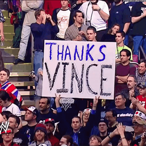 Vince Mc Mahon Thanks Vince GIF - Vince Mc Mahon Thanks Vince Thank You GIFs