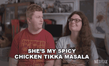 Shes My Spicy Chicken Tikka Masala Thomas GIF - Shes My Spicy Chicken Tikka Masala Thomas Ruth GIFs