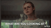 What Are You Looking At Curious GIF - What Are You Looking At Curious Whats Going On GIFs