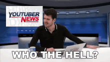 Who The Hell Benedict Townsend GIF - Who The Hell Benedict Townsend Youtuber News GIFs