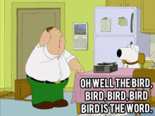 Peter Griffin Family Guy GIF - Peter Griffin Family Guy The Bird GIFs