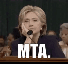 Hillary Clinton Aburrida GIF - Mta Mmmta Puta Madre GIFs