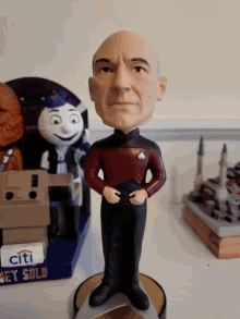 Picard Star Trek GIF - Picard Star Trek Bobblehead GIFs