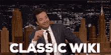 Classic Wiki Jimmy Fallon Laughing GIF - Classic Wiki Jimmy Fallon Laughing GIFs