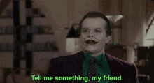 Joker Have You Ever Dance With The Devil GIF - Joker Have You Ever Dance With The Devil My Friend GIFs